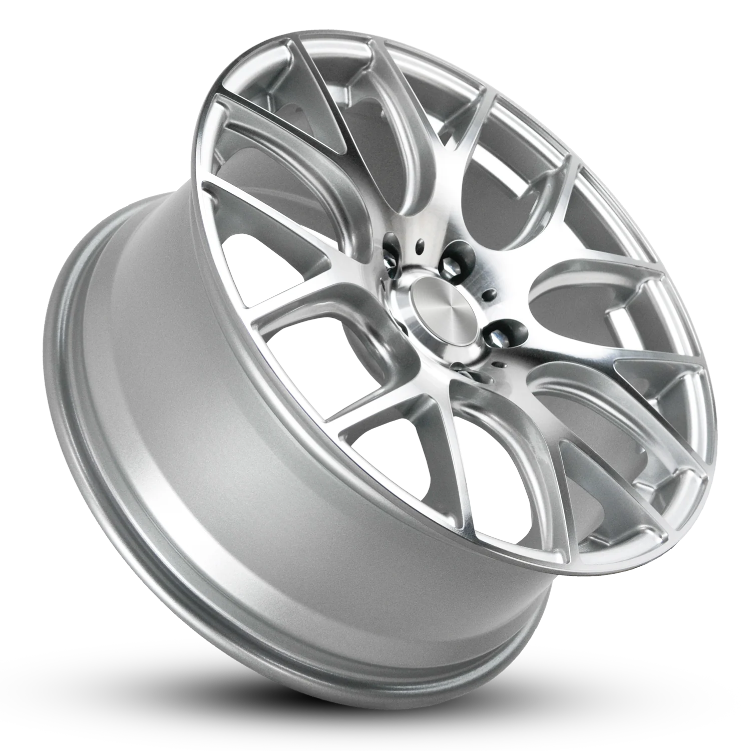 PRO SPOKE | Silver Machined Face | 18x9.0 ( 5x120 ) - Image 2