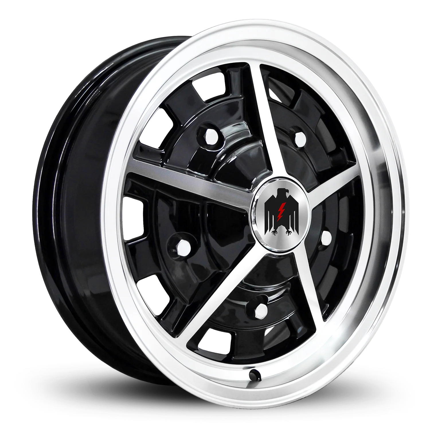 Rally | Gloss Black Machined