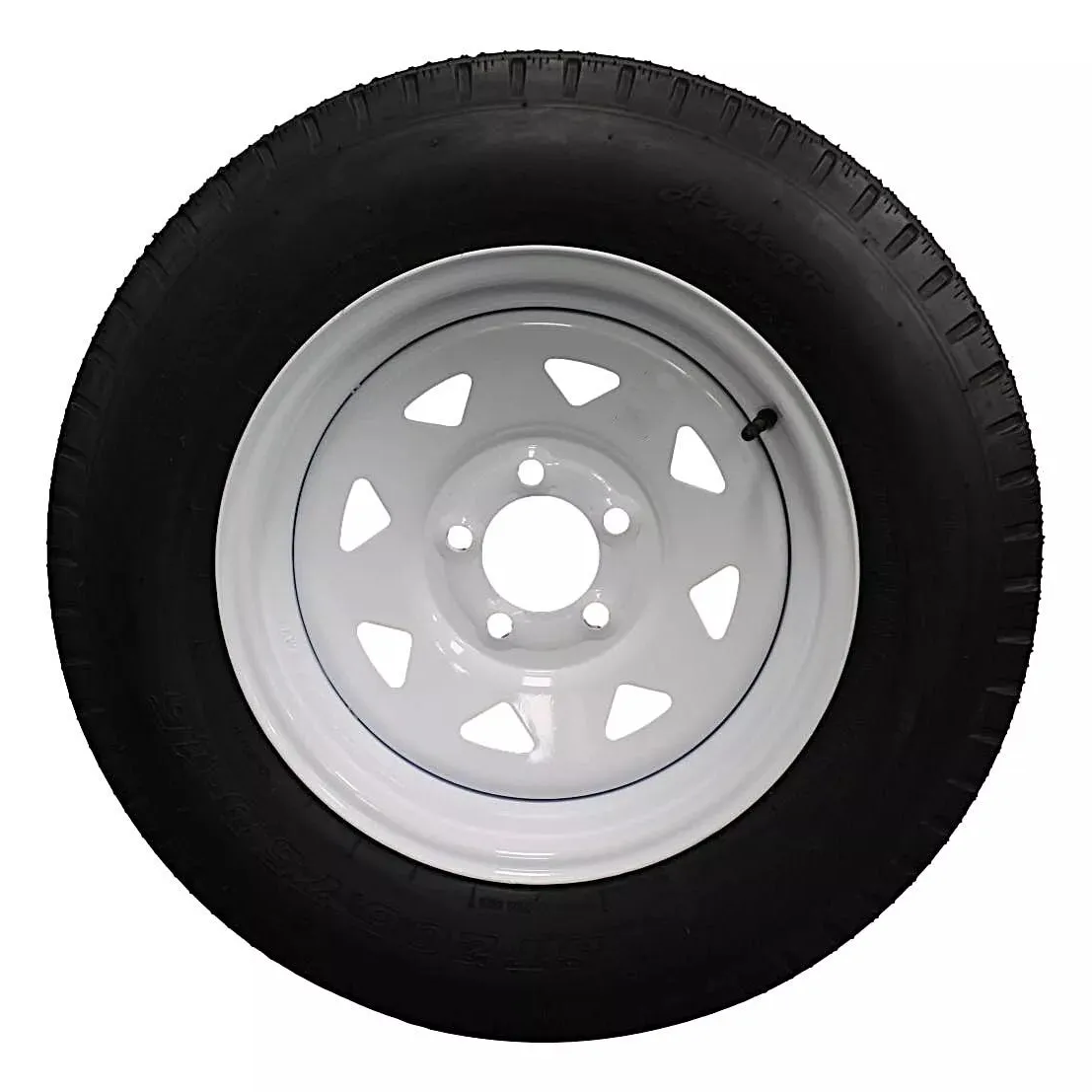 (Set of 2) Antego Tire and Wheel 205/75D15 Highway Terrain Assembly – Optimized for High Load Performance, 15.0-Inch Rim, Load 101.0, Speed M | A15604500116206ST20575D15-B2