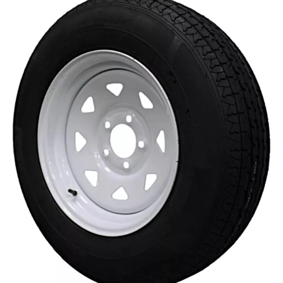 (Set of 2) Antego Tire and Wheel 205/75R15 Highway Terrain Trailer Tire & Wheel – 15.0-Inch Pre-Mounted Rim, 8-Ply-Ply Build, Perfect for Utility & Cargo Use | A15604500116108ST20575R15-B2 - Image 2