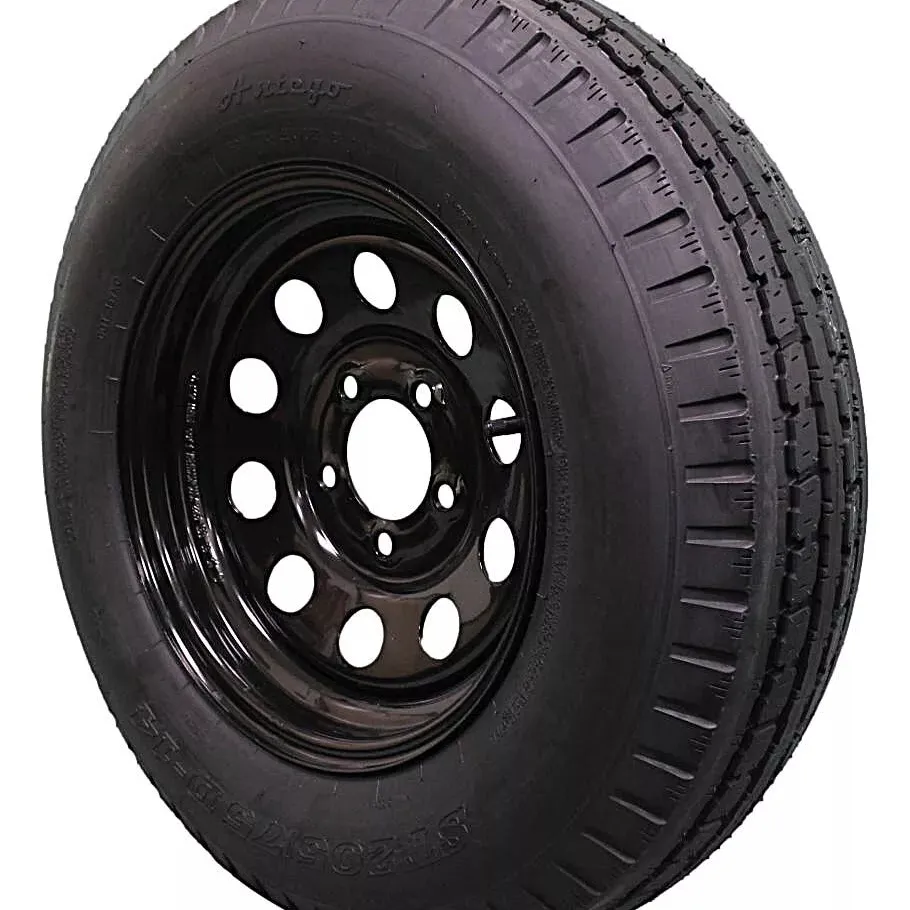 (Set of 2) Antego Tire and Wheel Heavy-Duty 205/75D14 Highway Terrain – 6-Ply-Ply, 14.0-Inch Wheel, Designed for Secure & Stable Towing | A140554010096206ST20575D14-B2 - Image 2