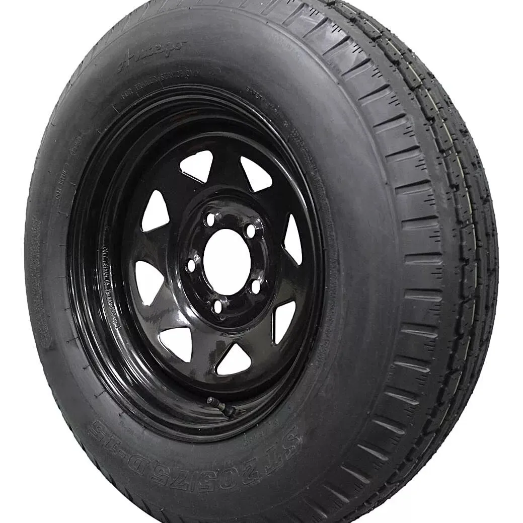 (Set of 2) Antego Tire and Wheel Heavy-Duty 205/75D15 Highway Terrain – 6-Ply-Ply, 15.0-Inch Wheel, Designed for Secure & Stable Towing | A15604500096206ST20575D15-B2 - Image 2