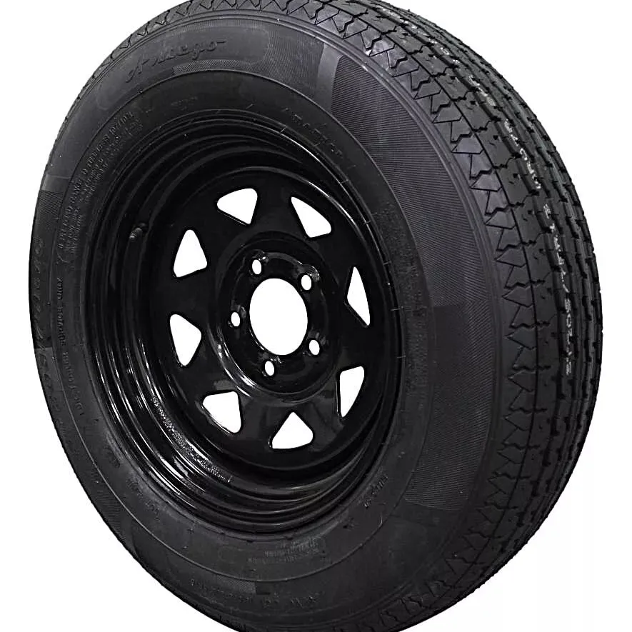 (Set of 4) Antego Tire and Wheel 205/75R15 Trailer Tire – Reinforced 8-Ply-Ply Design, 15.0-Inch Rim – Built for Long-Distance Hauling & Stability | A15604500096108ST20575R15-B4 - Image 2