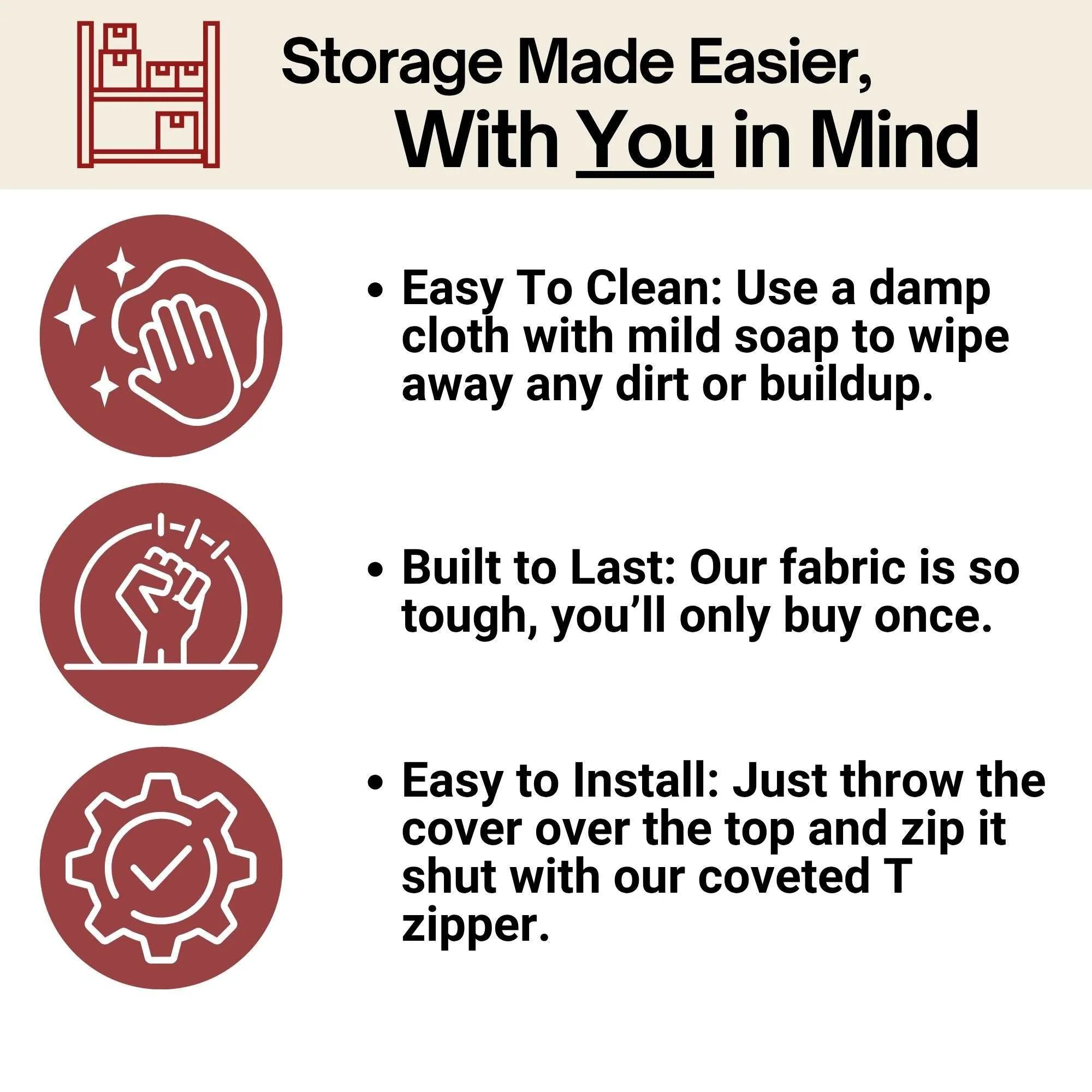 Storage Shelving Top Cover, 60"W x 24"D x 18"H, one side see through panel (Top Part ONLY) - Image 7