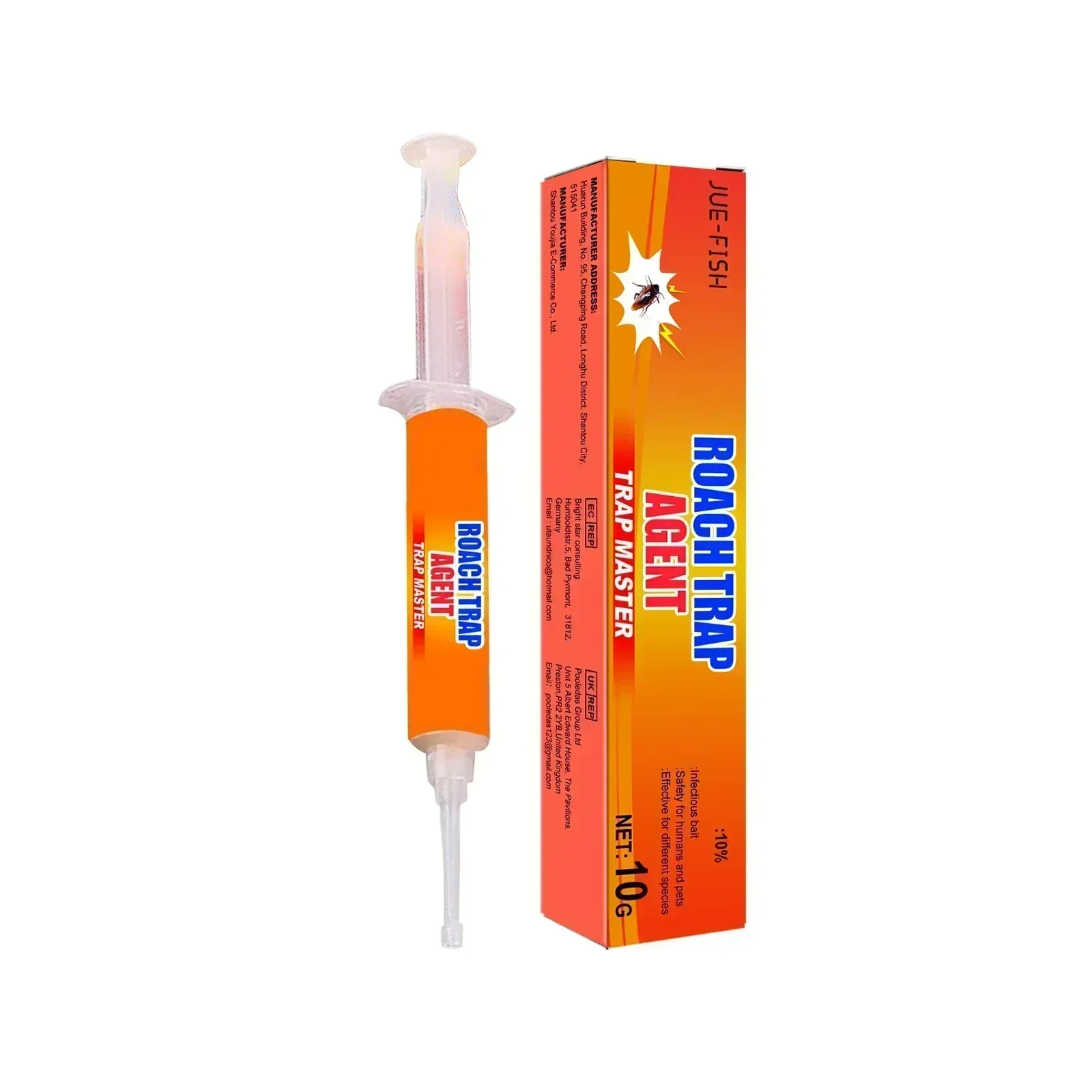 Strong Cockroach Killing Gel Bait Clear Cockroach Medicine Whole Nest End House Quick Kill Catcher Cockroach Killer Home Use - Image 6
